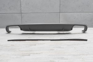 AUDI A4 B9 2015-2019 PRZED FACELIFTINGIEM DYFUZOR ZDERZAKA TYLNEGO