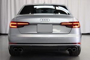 AUDI A4 B9 2015+ KOŃCÓWKA WYDECHU STYLIZACJA NA S4 KOMPLET 2 SZT