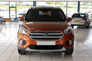FORD ESCAPE MK3 III 2016-2019 PO FACELIFTINGU SPOILER DOKŁADKA PRZEDNIEGO ZDERZAKA GV4417F771BB5BQH
