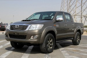 TOYOTA HILUX VII AN10 2012-2015 PO LIFTINGU ŚWIATŁA DO JAZDY DZIENNEJ LED