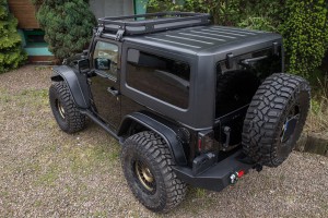 JEEP WRANGLER JK 2D 2007-2018 ALUMINIOWY WYPRAWOWY BAGAŻNIK DACHOWY