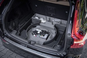VOLVO XC60 II 2017+ WKŁAD ORGANIZER KOŁA ZAPASOWEGO