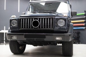 MERCEDES G-CLASS W463 1990-2018 GRILL GT PANAMERICANA SREBRNY