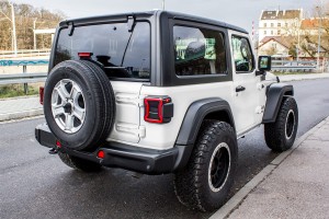 JEEP WRANGLER JL/JLU 2018+ ZDERZAK TYLNY STALOWY RUBICON POD PDC