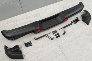 JEEP WRANGLER JL/JLU 2018+ ZDERZAK TYLNY STALOWY RUBICON POD PDC