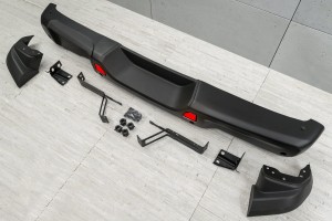 JEEP WRANGLER JL/JLU 2018+ ZDERZAK TYLNY STALOWY RUBICON POD PDC