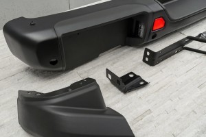 JEEP WRANGLER JL/JLU 2018+ ZDERZAK TYLNY STALOWY RUBICON POD PDC