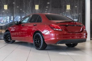 MERCEDES C-CLASS W205 2014-2019 SPOILER KLAPY TYLNEJ