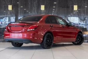 MERCEDES C-CLASS W205 2014-2019 SPOILER KLAPY TYLNEJ