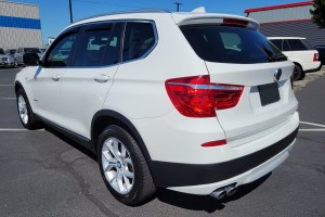 BMW X3 F25 2010-2017 LISTWA DRZWI TYLNYCH LEWA 51137220611