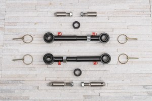 JEEP WRANGLER JK 2007-2018 REGULOWANE ŁĄCZNIKI STABILIZATORA PRZEDNIEGO LIFT 2-6"