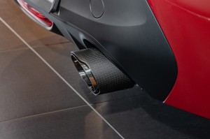 TUNINGOWA KOŃCÓWKA WYDECHU 4" 66 MM KARBON