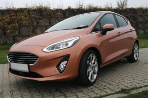 FORD FIESTA MK8 VIII 2017+ KRATKA PRZEDNIEGO ZDERZAKA LEWA H1BB15B217A1
