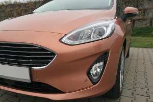 FORD FIESTA MK8 VIII 2017+ KRATKA PRZEDNIEGO ZDERZAKA LEWA H1BB15B217A1