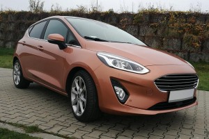 FORD FIESTA MK8 VIII 2017+ KRATKA PRZEDNIEGO ZDERZAKA PRAWA H1BB15A216A1