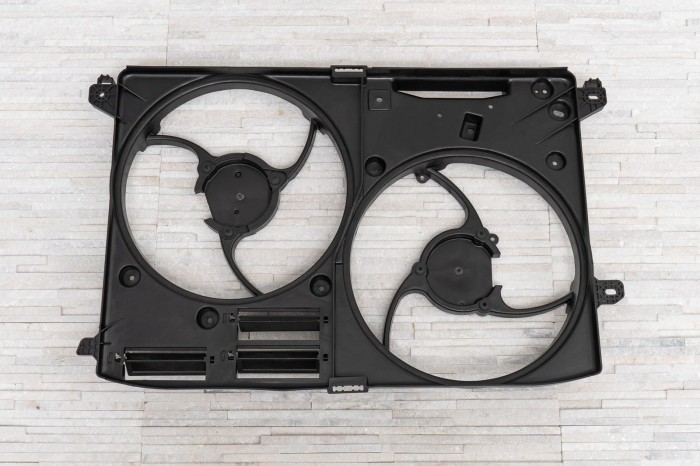 FORD MONDEO MK5 V 2014-2019 PRZED FACELIFTINGIEM OBUDOWA WENTYLATORA CHŁODNICY DG938C607GB
