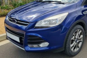 FORD KUGA MK2 II 2013-2016 PRZED FACELIFTINGIEM LISTWA POD REFLEKTOR CHROM LEWA DV458229AA