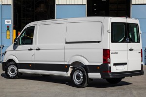 VOLKSWAGEN CRAFTER II / VOLKSWAGEN E-CRAFTER 2016+ KAMERA COFANIA MOCOWANA DO GÓRNEGO ŚWIATŁA STOP