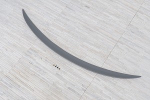 MERCEDES C-CLASS W206 2021+ SPOILER KLAPY TYLNEJ