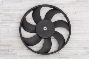 FORD GALAXY MK3 III 2015-2020 PRZED FACELIFTINGIEM WIATRAK WENTYLATORA CHŁODNICY BEZ OBUDOWY I SILNIKA DG938C607GC