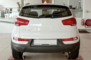 KIA SPORTAGE III SL 2010-2015 ZDERZAK TYLNY 866113U000 POWYSTAWOWY