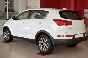 KIA SPORTAGE III SL 2010-2015 ZDERZAK TYLNY 866113U000 POWYSTAWOWY