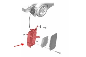 FORD GRAND C-MAX MK2 II 2010-2019 OBUDOWA MODUŁU KOMPUTERA CV6112A659AB