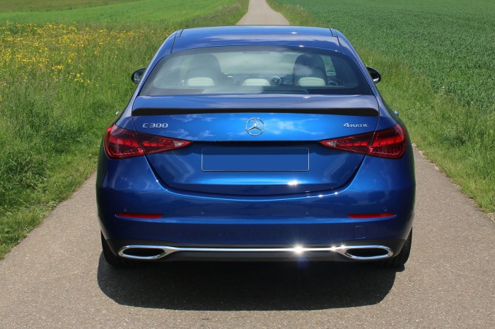 MERCEDES C-CLASS W206 2021+ SPOILER KLAPY TYLNEJ