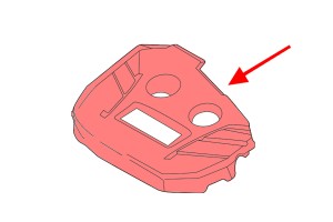 FORD ESCAPE MK3 III 2013-2019 GÓRNA OSŁONA SILNIKA 2.0L ECOBOOST AG9G6A949B