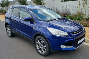 FORD ESCAPE MK3 III 2013-2016 PRZED FACELIFTINGIEM CHROMOWANA LISTWA POD REFLEKTOR LEWA DV458229AA