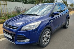 FORD ESCAPE MK3 III 2013-2016 PRZED FACELIFTINGIEM CHROMOWANA LISTWA POD REFLEKTOR PRAWA DV458228AA