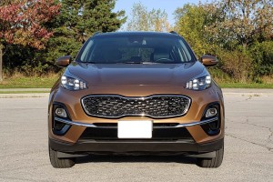 KIA SPORTAGE IV QL 2018-2021 PO FACELIFTINGU LISTWA ZDERZAKA PRZEDNIEGO PRAWA CHROM 86595F1520