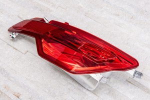 BMW X6 E71 2007-2014 LAMPA PRZECIWMGIELNA TYLNA LEWA Z ODBLASKIEM 63147187219