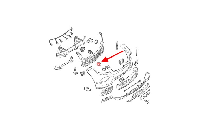 MERCEDES ML W166 2011-2015 ZAŚLEPKA SPRYSKIWACZA REFLEKTORA PRAWA 1668600208