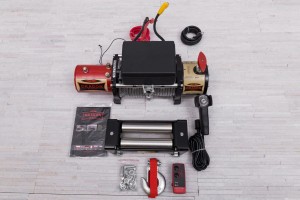 WYCIĄGARKA DRAGON WINCH MAVERICK 12000 HD 12V LINA STALOWA