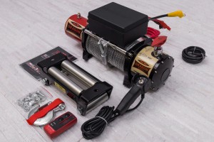 WYCIĄGARKA DRAGON WINCH MAVERICK 12000 HD 12V LINA STALOWA