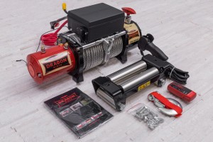 WYCIĄGARKA DRAGON WINCH MAVERICK 12000 HD 12V LINA STALOWA