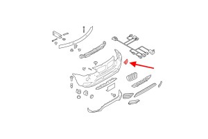 BMW X3 F25 2014-2017 PO FACELIFTINGU ZAŚLEPKA SPRYSKIWACZA REFLEKTORA LEWA 51117338568