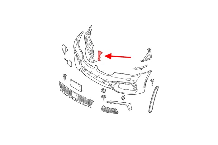 BMW SERIA 7 G11 / G12 2015-2019 PRZED FACELIFTINGIEM OZDOBNA OSŁONA KRATKI PRZEDNIEGO ZDERZAKA  51137347382