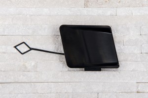 BMW SERIA 5 F10 2014-2017 PO FACELIFTINGU ZAŚLEPKA HAKA TYLNEGO ZDERZAKA PRAWA A51127332776