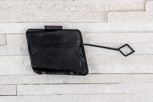 BMW SERIA 5 F10 2014-2017 PO FACELIFTINGU ZAŚLEPKA HAKA TYLNEGO ZDERZAKA PRAWA A51127332776