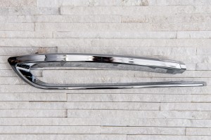 BMW SERIA 5 F10 2014-2017 SEDAN PO FACELIFTINGU CHROMOWANA LISTWA ODBLASKU TYLNEGO LEWA 51127341675