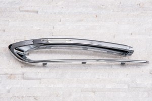 BMW SERIA 5 F10 2014-2017 SEDAN PO FACELIFTINGU CHROMOWANA LISTWA ODBLASKU TYLNEGO LEWA 51127341675