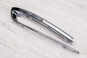 BMW SERIA 5 F10 2014-2017 SEDAN PO FACELIFTINGU CHROMOWANA LISTWA ODBLASKU TYLNEGO LEWA 51127341675