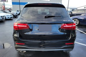 MERCEDES GLC X253 2015-2019 AMG PRZED FACELIFTINGIEM ZAŚLEPKA TYLNEGO ZDERZAKA A2538850700