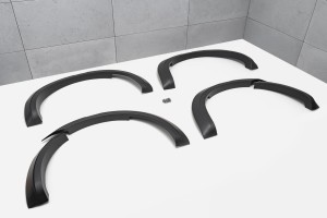 FORD RANGER T7 2016-2018 PO LIFTINGU POSZERZENIA BŁOTNIKÓW Z ODBLASKIEM