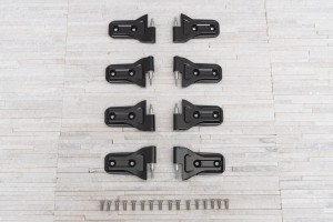 JEEP WRANGLER JL 2018+ 4D ALUMINIOWE ZAWIASY DRZWI KOMPLET 68297681AF