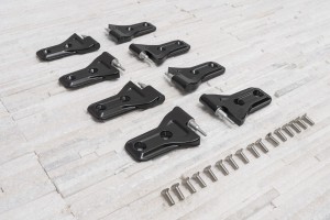 JEEP WRANGLER JL 2018+ 4D ALUMINIOWE ZAWIASY DRZWI KOMPLET 68297681AF
