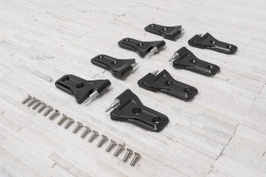 JEEP WRANGLER JL 2018+ 4D ALUMINIOWE ZAWIASY DRZWI KOMPLET 68297681AF
