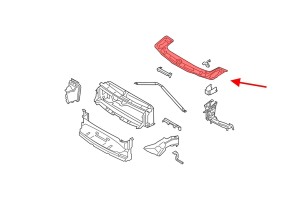 BMW SERIA 3 F31 2011-2018 PAS PRZEDNI GÓRNY 51647245786